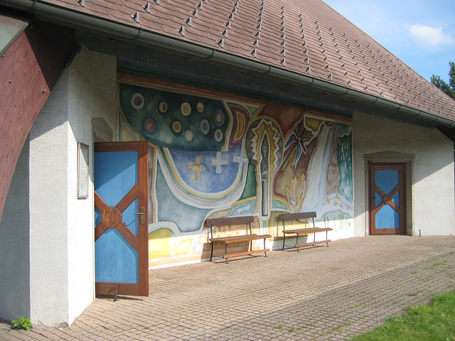 Klausen-Leopoldsdorf, die Kirche in Hochstraß