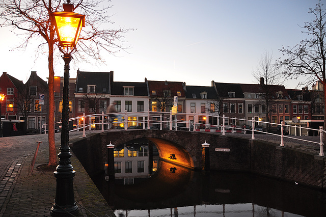 Kalvermarkt and the Herengracht seen from the Zuidsingel