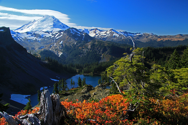 Mount Baker and Chain Lakes Mount Baker and Chain Lakes