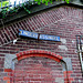 Old streetname sign in Haarlem