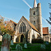 st.nicholas church, ash by sandwich