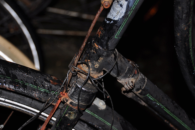 Badly maintained Fongers bike