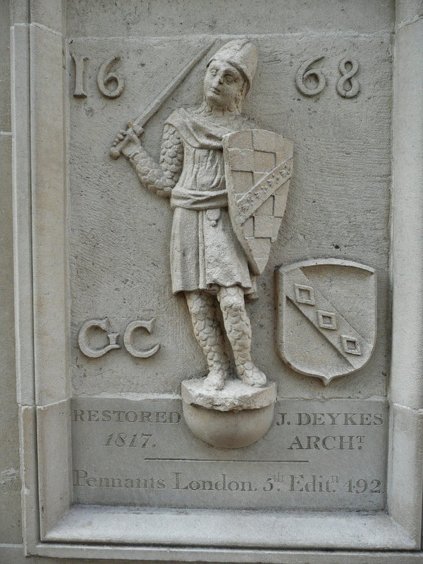 guy of warwick, newgate st., london