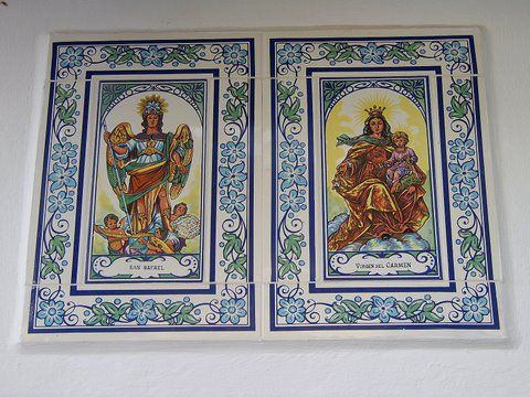 Granada- Albaicin- Religious Ceramics