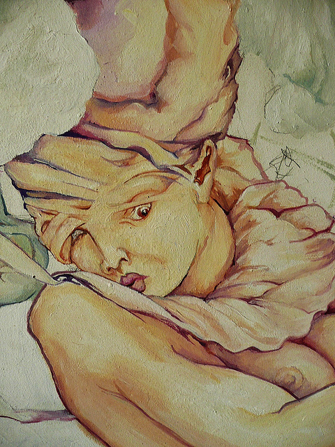 detail of work in progress