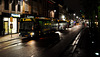 Buses by night