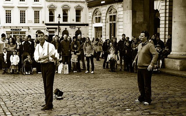 London Covent Garden Entertainer