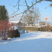 Der Schrebergarten im Winter