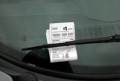 Parking ticket in Leiden