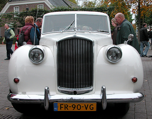 Oldtimer day in Emmen: 1964 Vanden Plas Princess Limousine