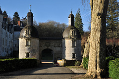 Porte du Château de Courtanvaux - Sarthe