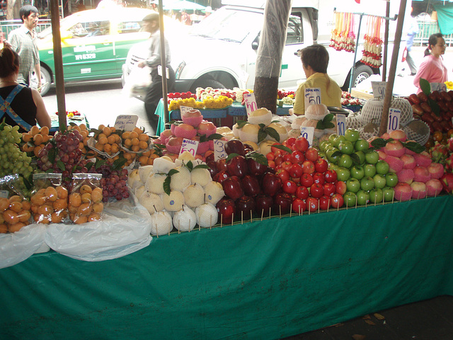 fruit stand