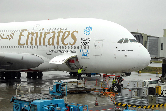 A6-EDK A380 Emirates