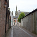 Old cobbled street in Inverness