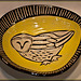 Julia Abbott Janeway: Owl in Yellow Bowl