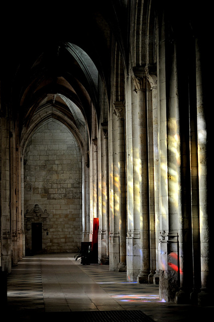 Bas-côté de la Cathédrale d'Evreux