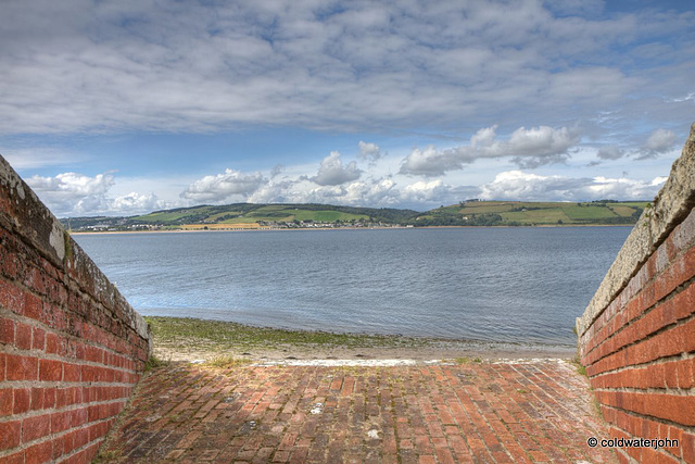 View across the Moray Firth to the Black Isle from the ramparts View across the Moray Firth to the Black Isle from the ramparts