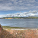 View across the Moray Firth to the Black Isle from the ramparts