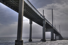 The Kessock Bridge on a stormy afternoon - HDR