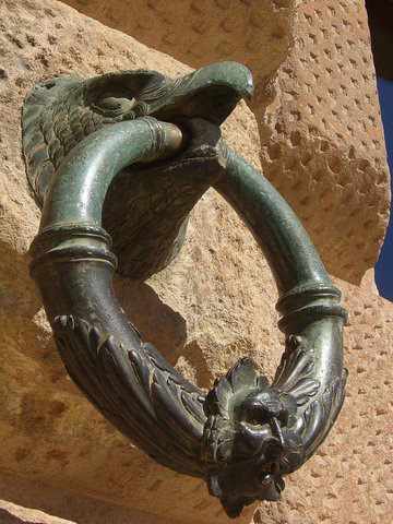 Granada- Alhambra- Palace of Carlos V (Detail)