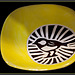 Julia Abbott Janeway: Chickadee on Yellow Plate