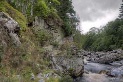 The River Findhorn walk at Randolph's Leap