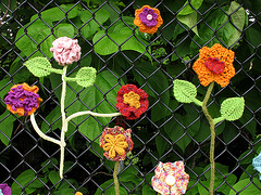 Yarnbomb Flowers 5
