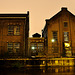 Disused buildings of the power plant of Leiden