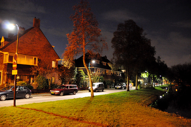 Night shot of Oegstgeest