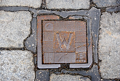 Viennese street covers: 1929 water mains cover