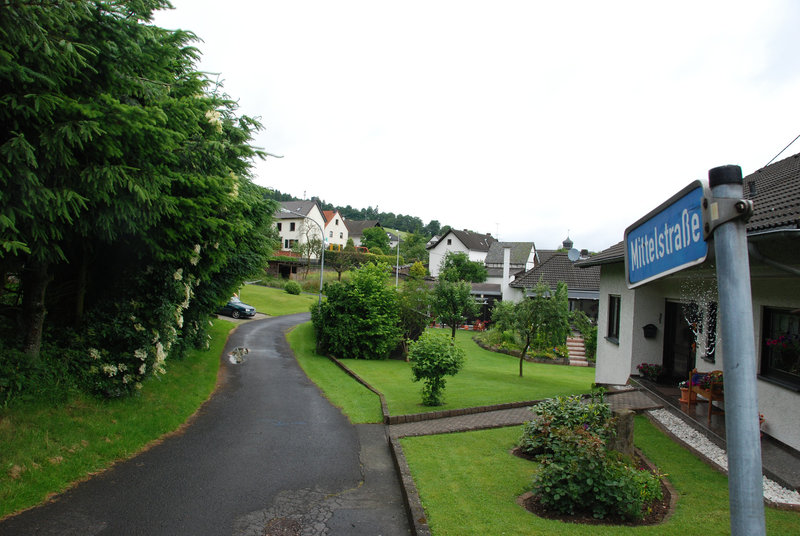 A weekend in the Eifel (Germany): Mittelstraße in Jammelshofen