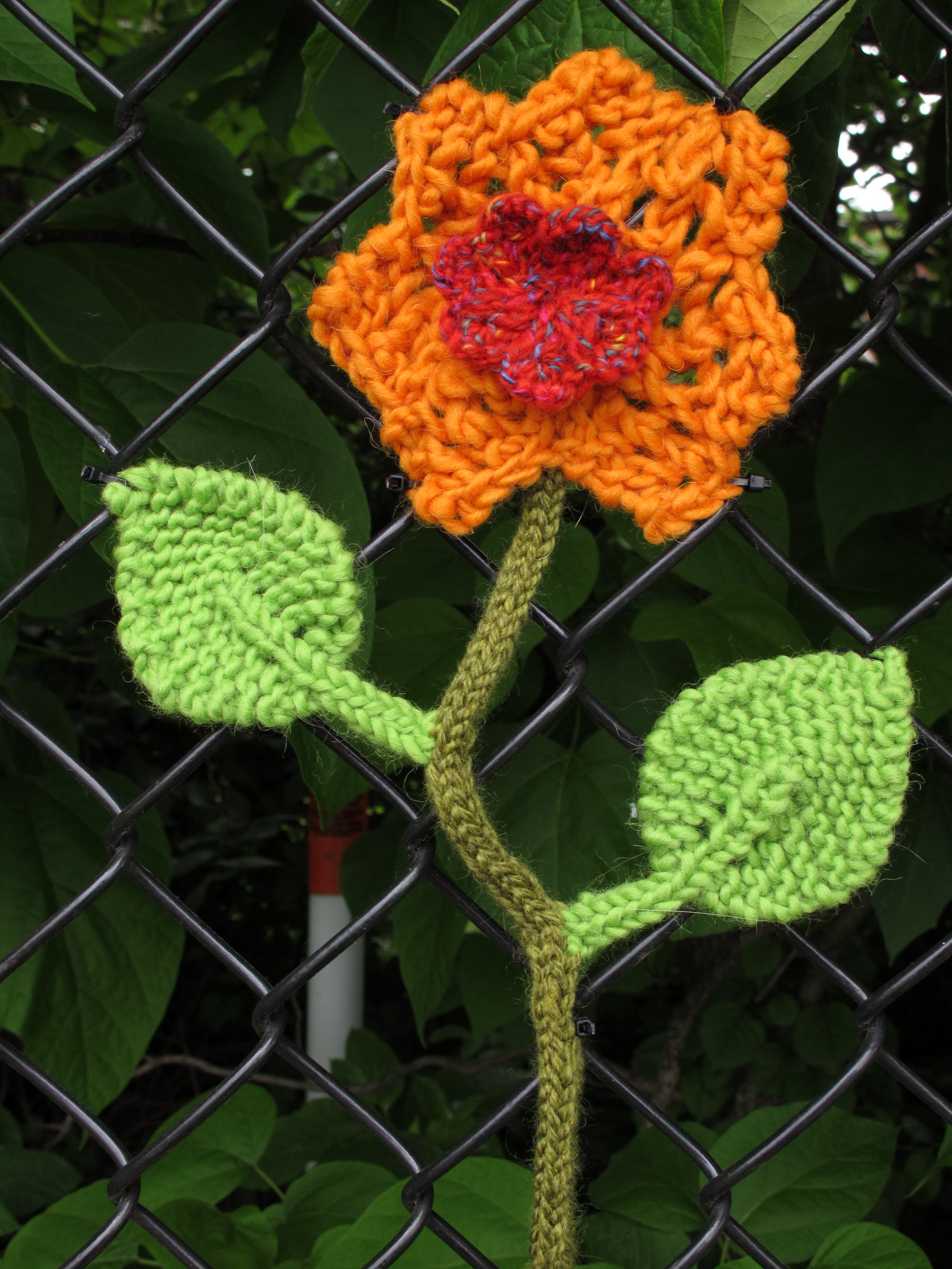 Yarnbomb Flowers 2