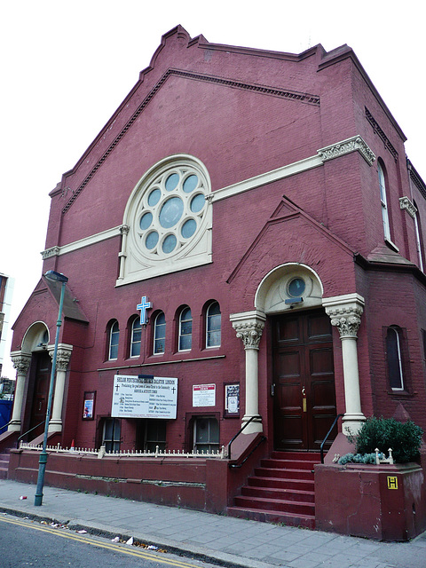 baptist chapel, dalston, london