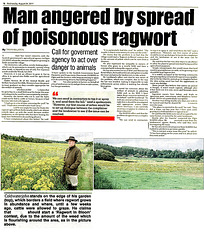 Anger at ireesponsible farming methods bubbles over!
