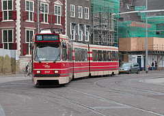 Tram 3147 on line 16 in The Hague