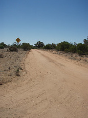 road closed when wet