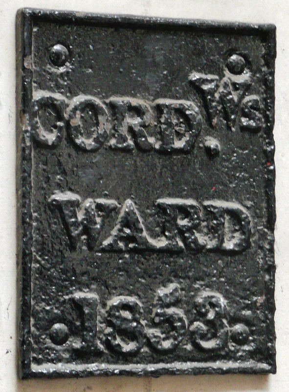 boundary mark, cloak lane, london