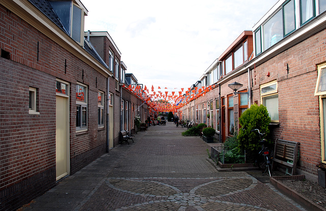 Bloemstraat (Flower Street) in Leiden