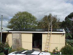 solar panel installation