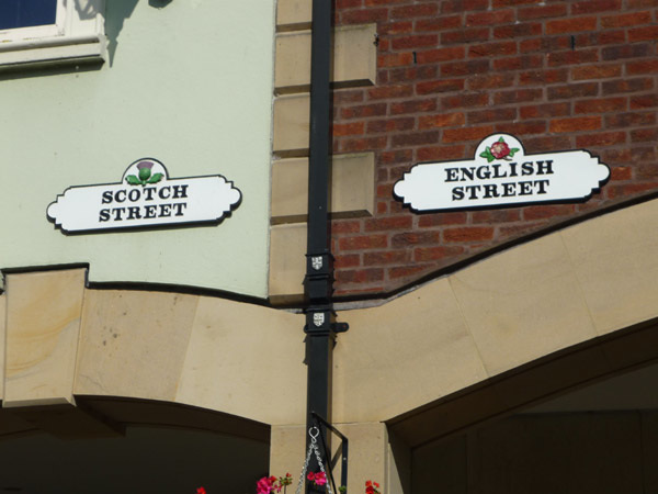 Scotch and English Streets