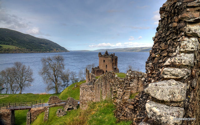 Castle Urquhart  from the ramparts