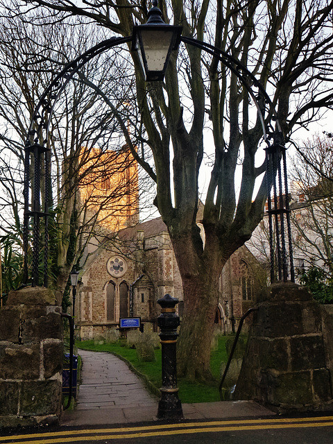 st.mary and st. eanswythe's church, folkestone