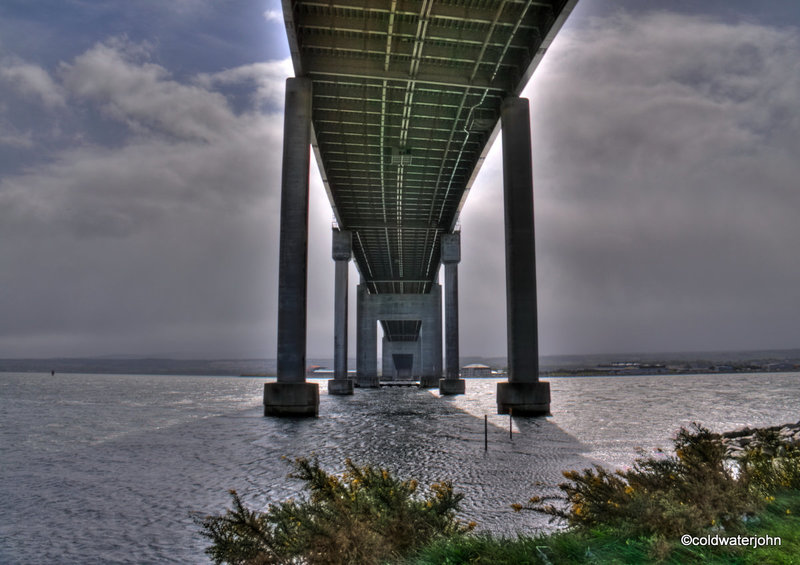 Below the Keswick Bridge by the Lifeboat Station - HDR