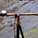 Old Gazelle bike: handlebar