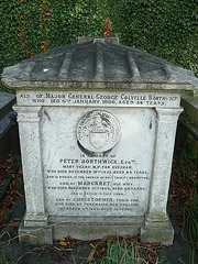 brompton cemetery, london,borthwick tomb . peter borthwick was m.p. for evesham, editor of the morning post, and a supporter of the slave trade. he died in 1852