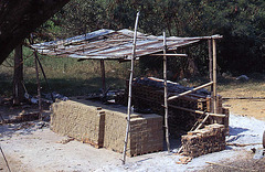 Brick-making from Rice Husks