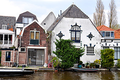 Houses along the Old Rhine