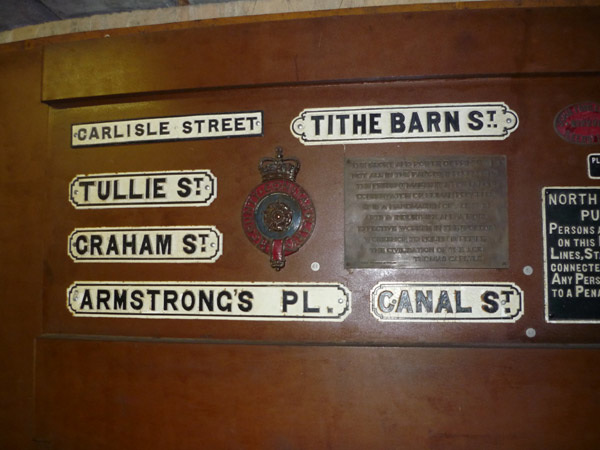 Old street signs