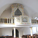 Die Orgel der Kirche von Eggen