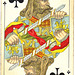 Dutch playing cards from 1920-1927: King of Clubs